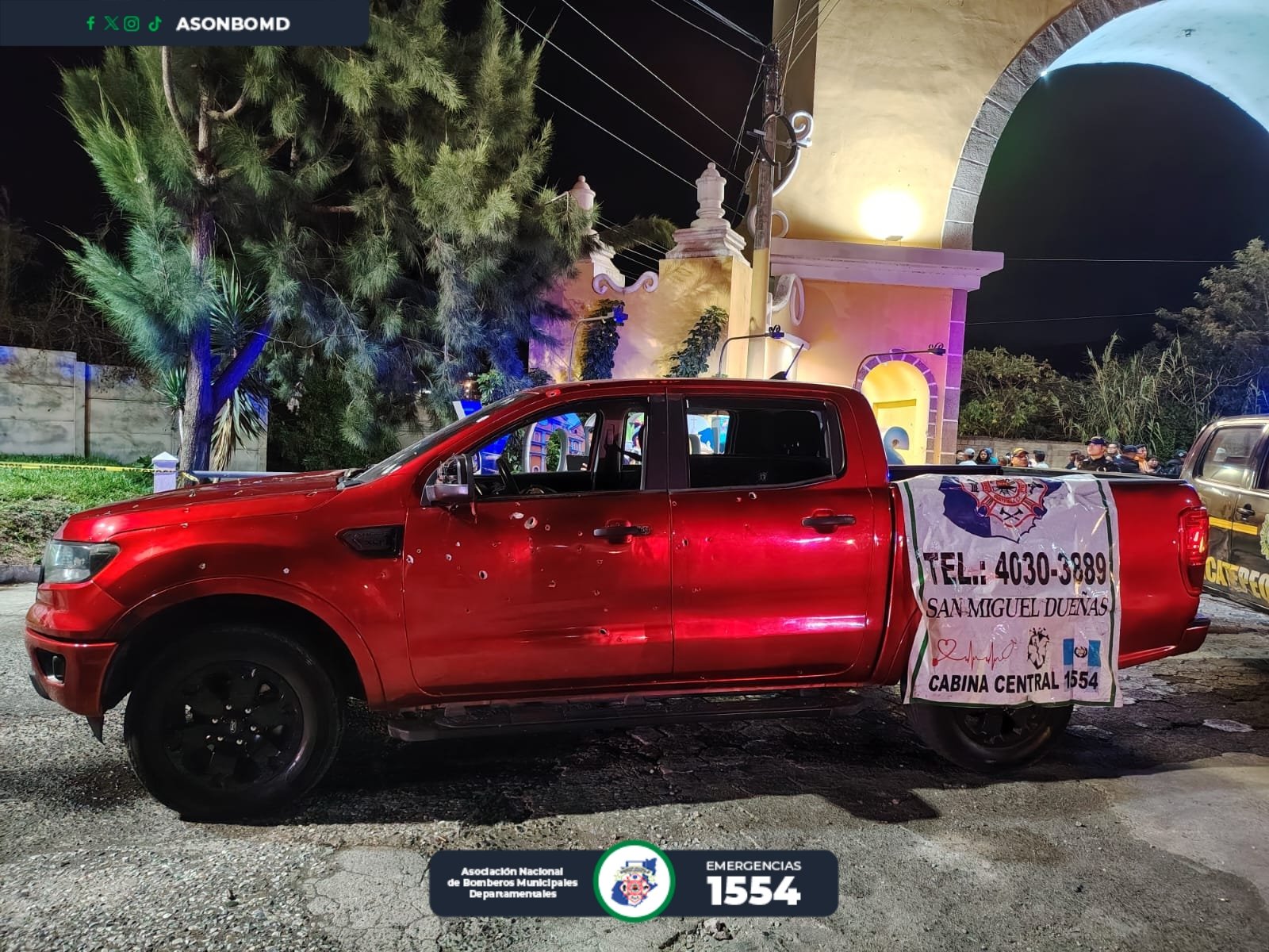 Ataque armado en San Miguel Dueñas deja dos muertos y un herido