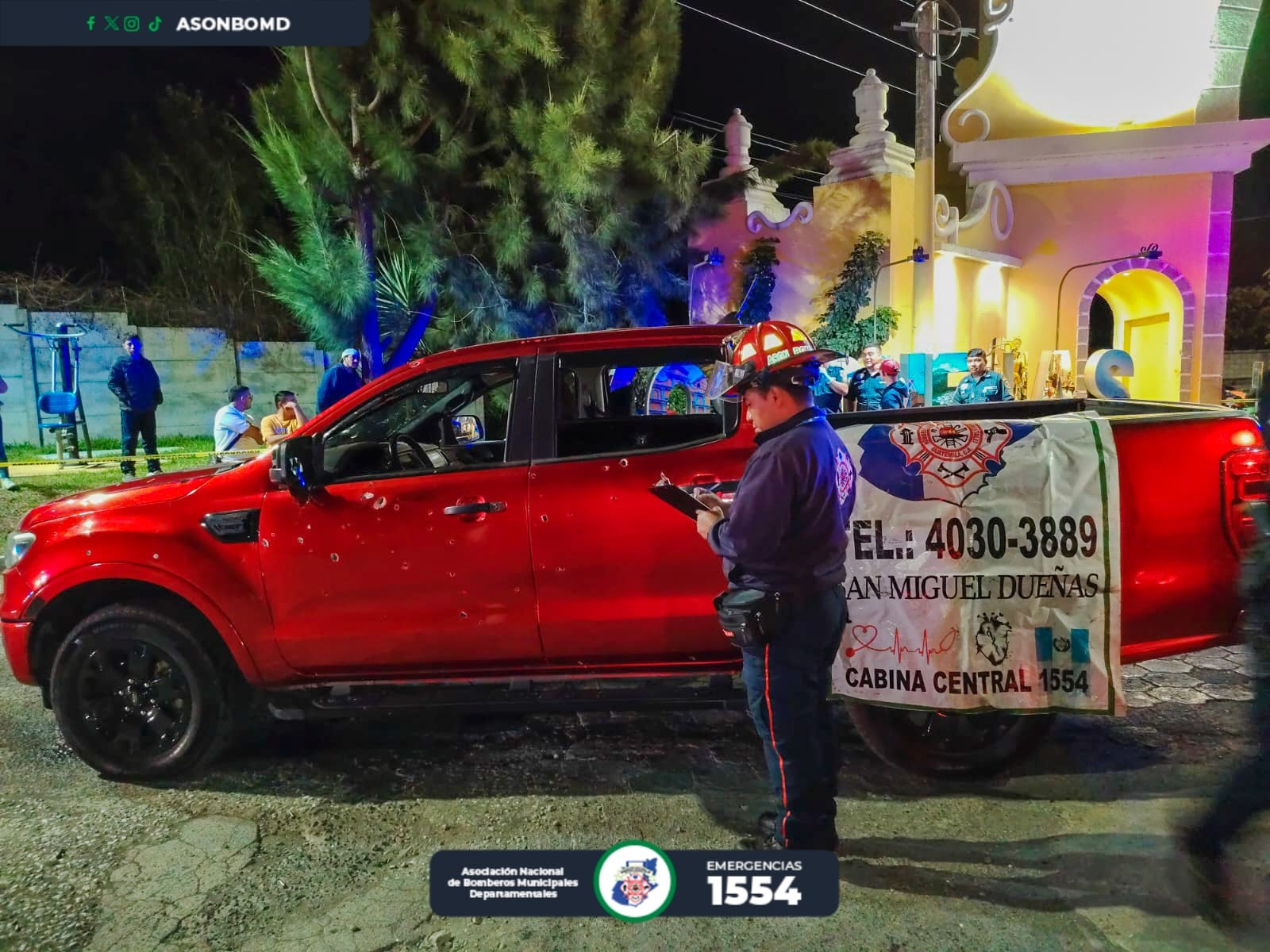 Ataque armado en San Miguel Dueñas deja dos muertos y un herido