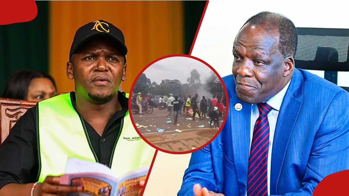 Youths Demand Handouts, Police Use Tear Gas in Kitale