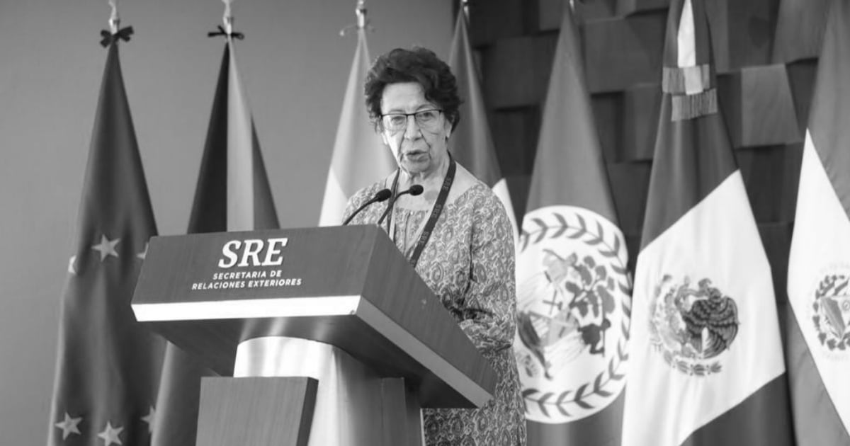 Carmen Moreno Toscano, primera mujer Embajadora Eminente de México, fallece a los 88 años