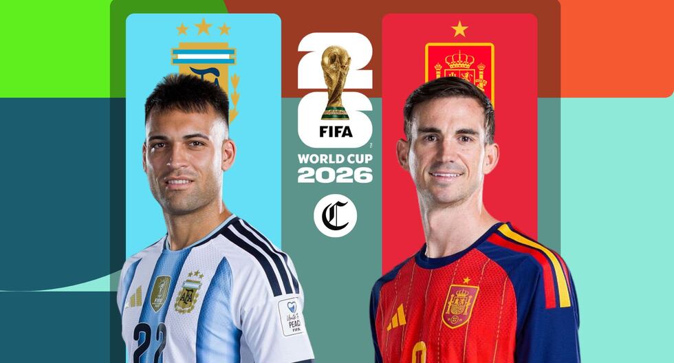 Alineaciones de Argentina y España en la final del Mundial 2026