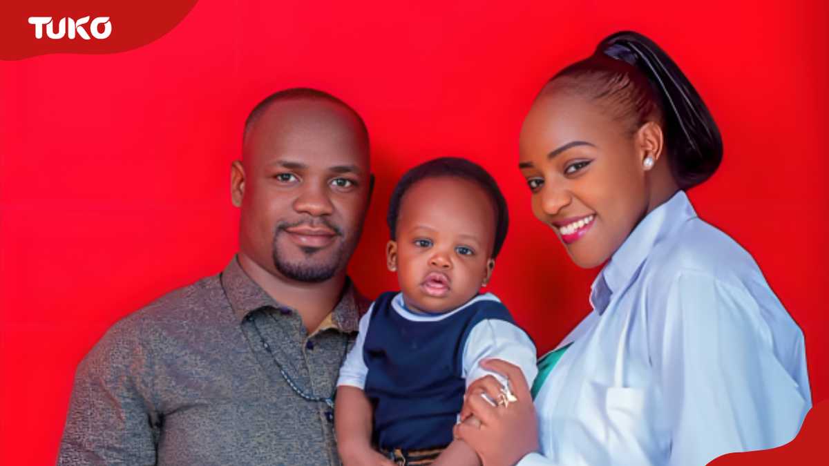 Kenyan Couple Reunites After Months Apart as Husband Joins Newborn Baby's Life