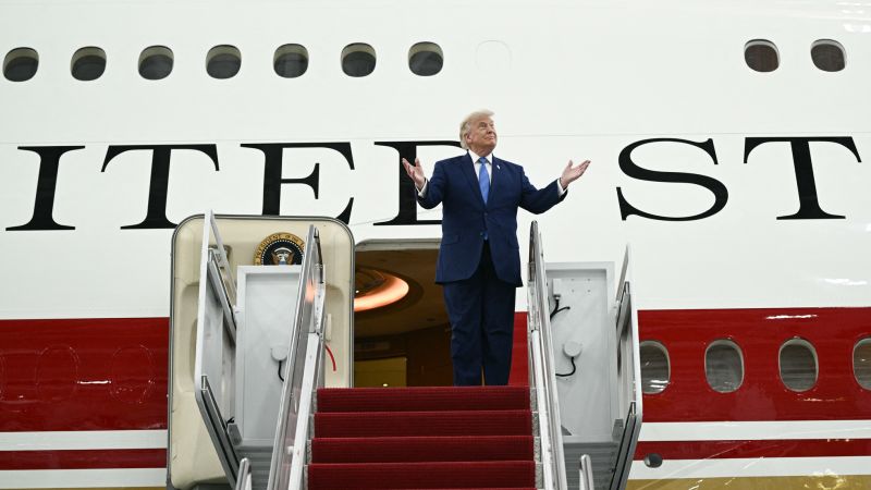 Trump's Qatari-Gifted Air Force One Faces Security Upgrades Amid Concerns