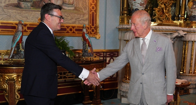 Andy Burnham appointed UK Prime Minister following King Charles III's formal appointment