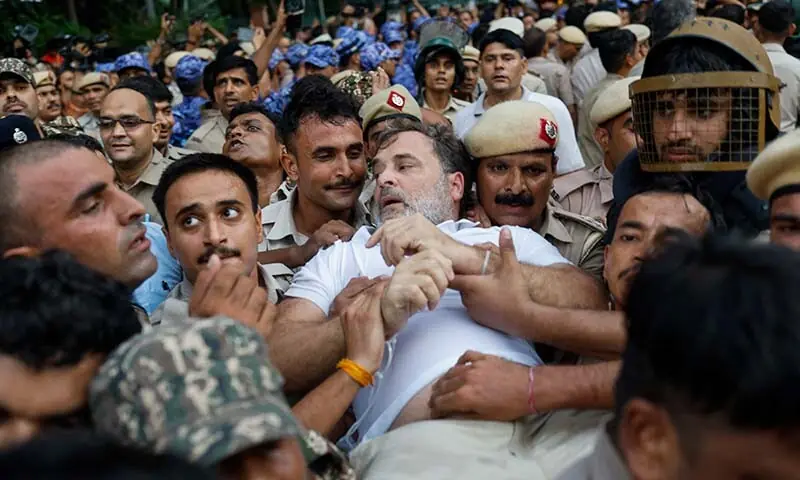 Indian Opposition Leader Arrested During Protest Against Education Reforms