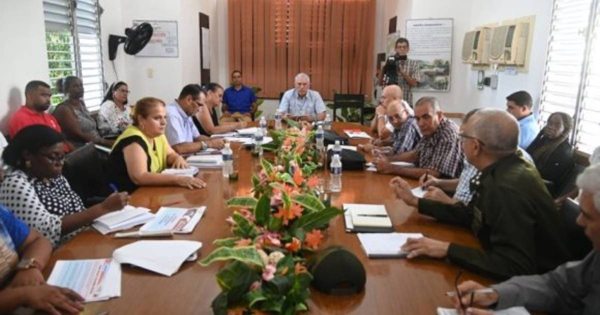 Díaz-Canel reforzando estructuras de defensa en La Habana ante crisis energética