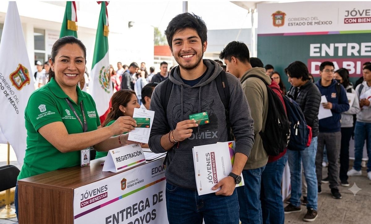 Programa Jóvenes con Bienestar del Estado de México mantiene abierto su registro hasta el 31 de julio