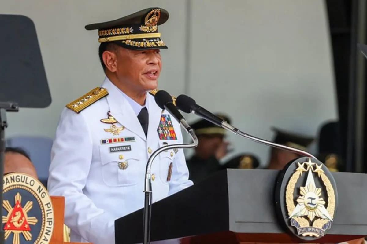 AFP Chief Nafarrete Commits to Defending West Philippine Sea Sovereignty