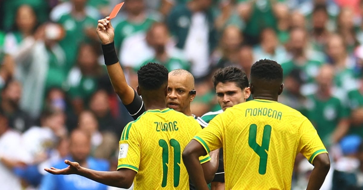 Bafana Bafana Player Zwane's Red Card Investigation Reveals Concerns Over Match Integrity