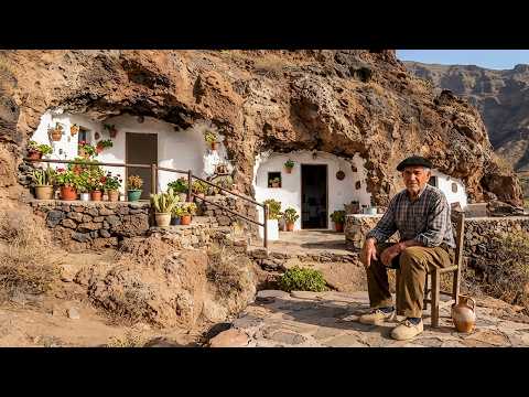 Viviendo en CASAS CUEVA como hace 2.000 AÑOS: los HOGARES EXCAVADOS más sorprendentes de esta ISLA