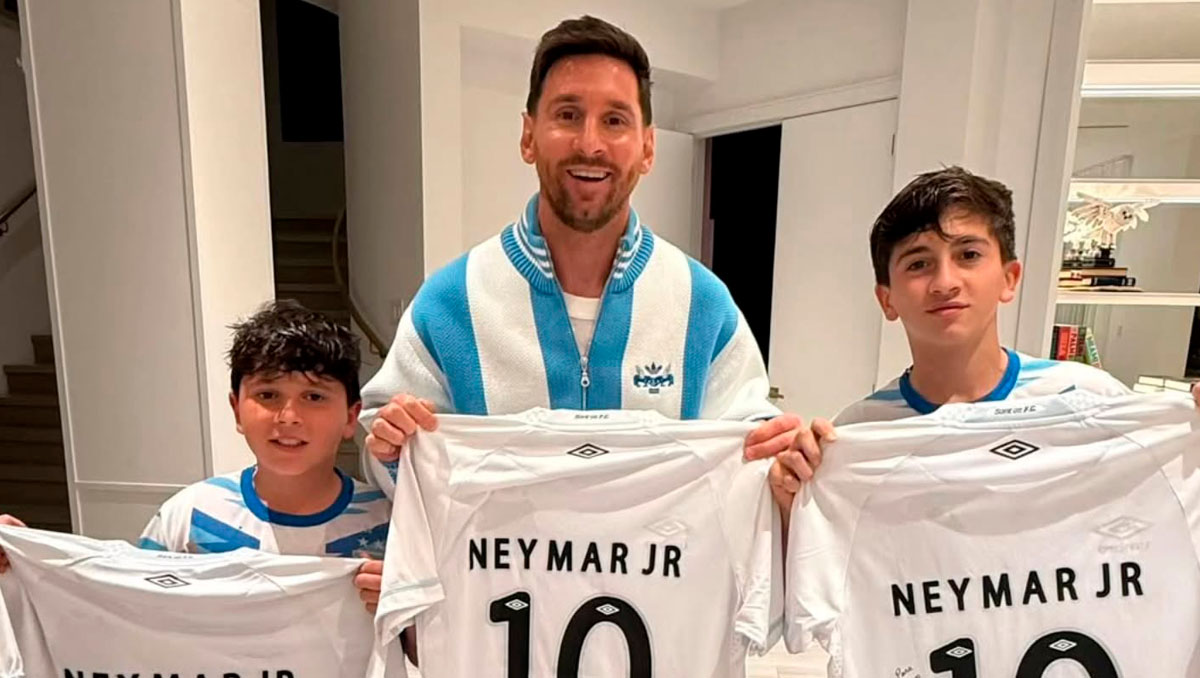 Thiago Messi elige la selección argentina como representación futura