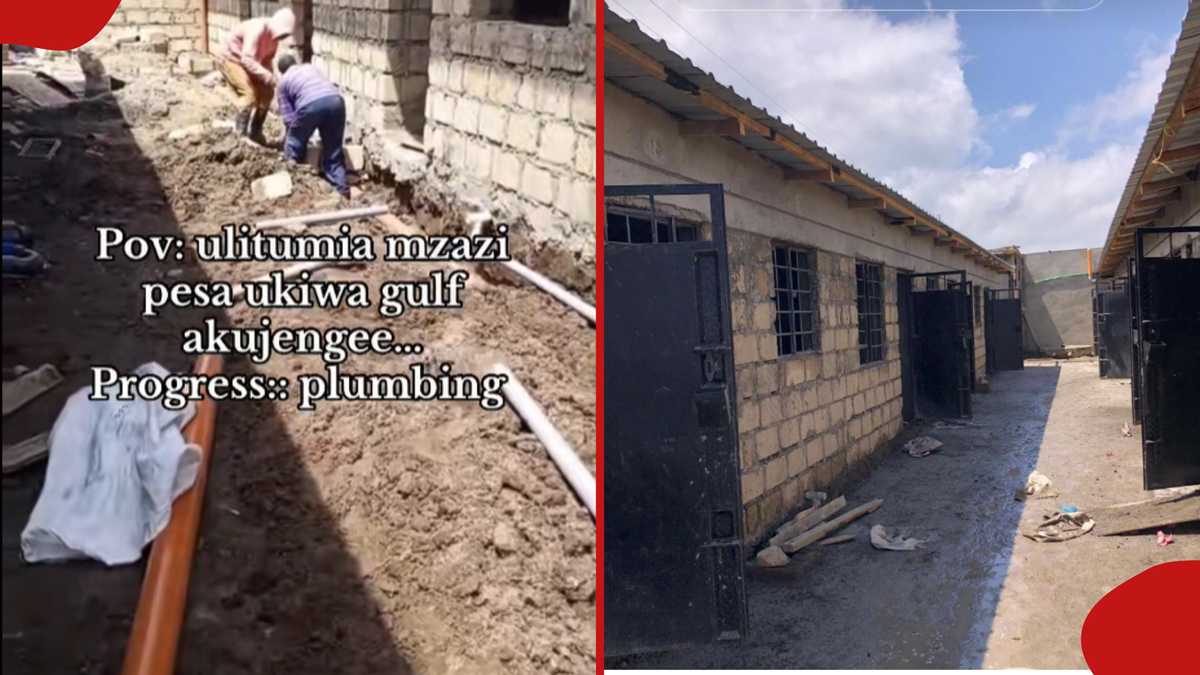 Kenyan Woman Builds Rental Houses in Thika Using Gulf Savings with Father's Help