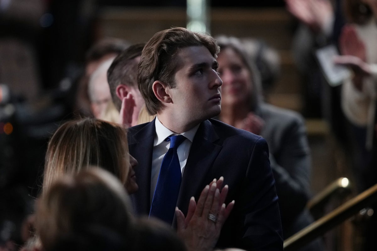 House Democrat calls for Barron Trump to testify on Andrew and Tristan Tate extradition