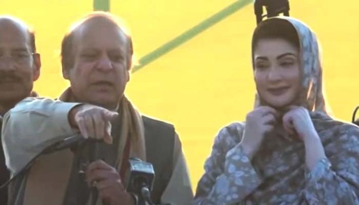 Nawaz Sharif criticizes Bilawal Bhutto-Zardari over AJK development during Mirpur rally