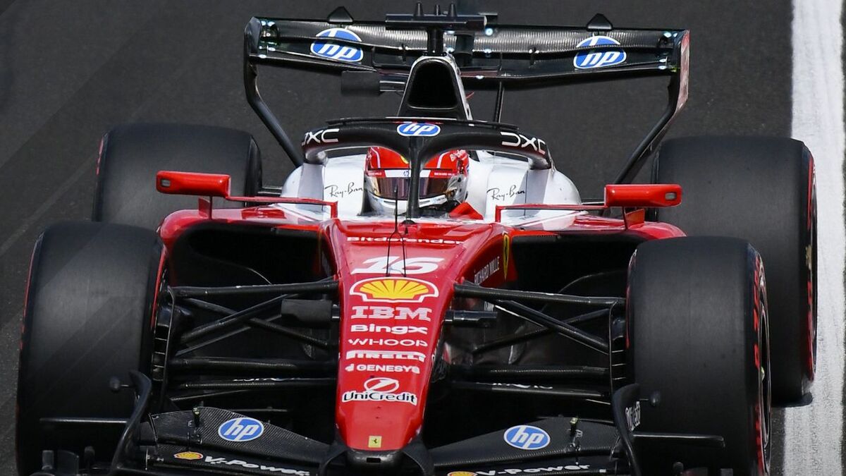 Checo Pérez y Leclerc en el Gran Premio de Hungría: Resultados del primer entrenamiento libre