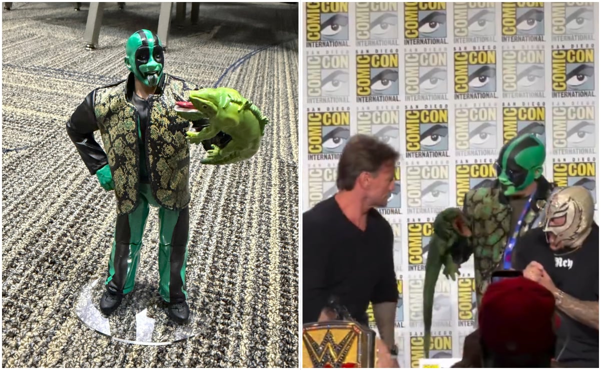 Mattel y WWE colaboran para lanzar figuras de la Lucha Libre AAA, incluyendo a Mr. Iguana