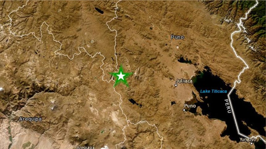 Sismo de 3.4 grados sacude región Puno