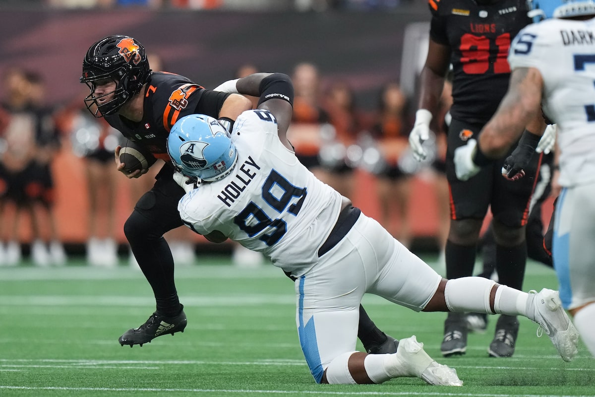 Toronto Argonauts End Three-Game Losing Streak with 26-12 Victory Over B.C. Lions