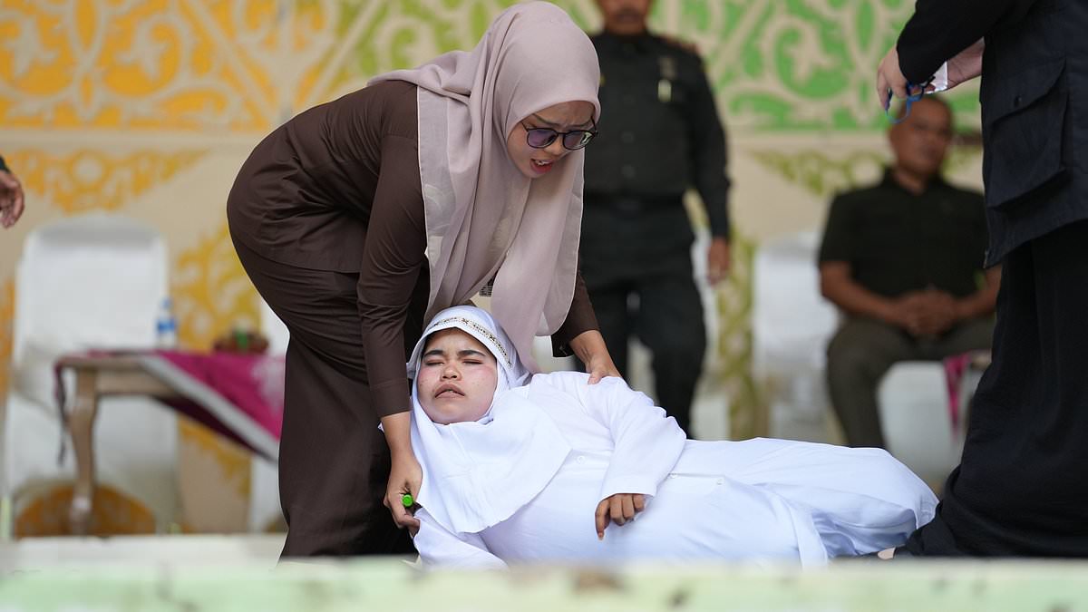 Public Canings Under Sharia Law in Aceh: A Harsh Punishment for Moral Offenses