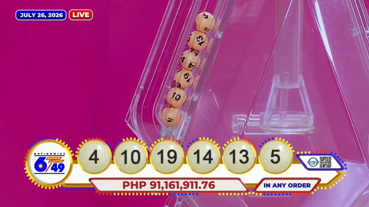 Philippine lottery winner claims P91-million jackpot
