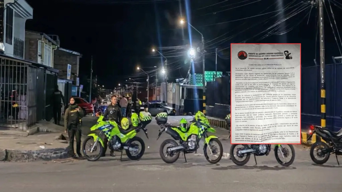 Atentado contra bodega de Postobón en Popayán: investigación continúa tras explosión y hallazgo de panfletos atribuidos al Eln