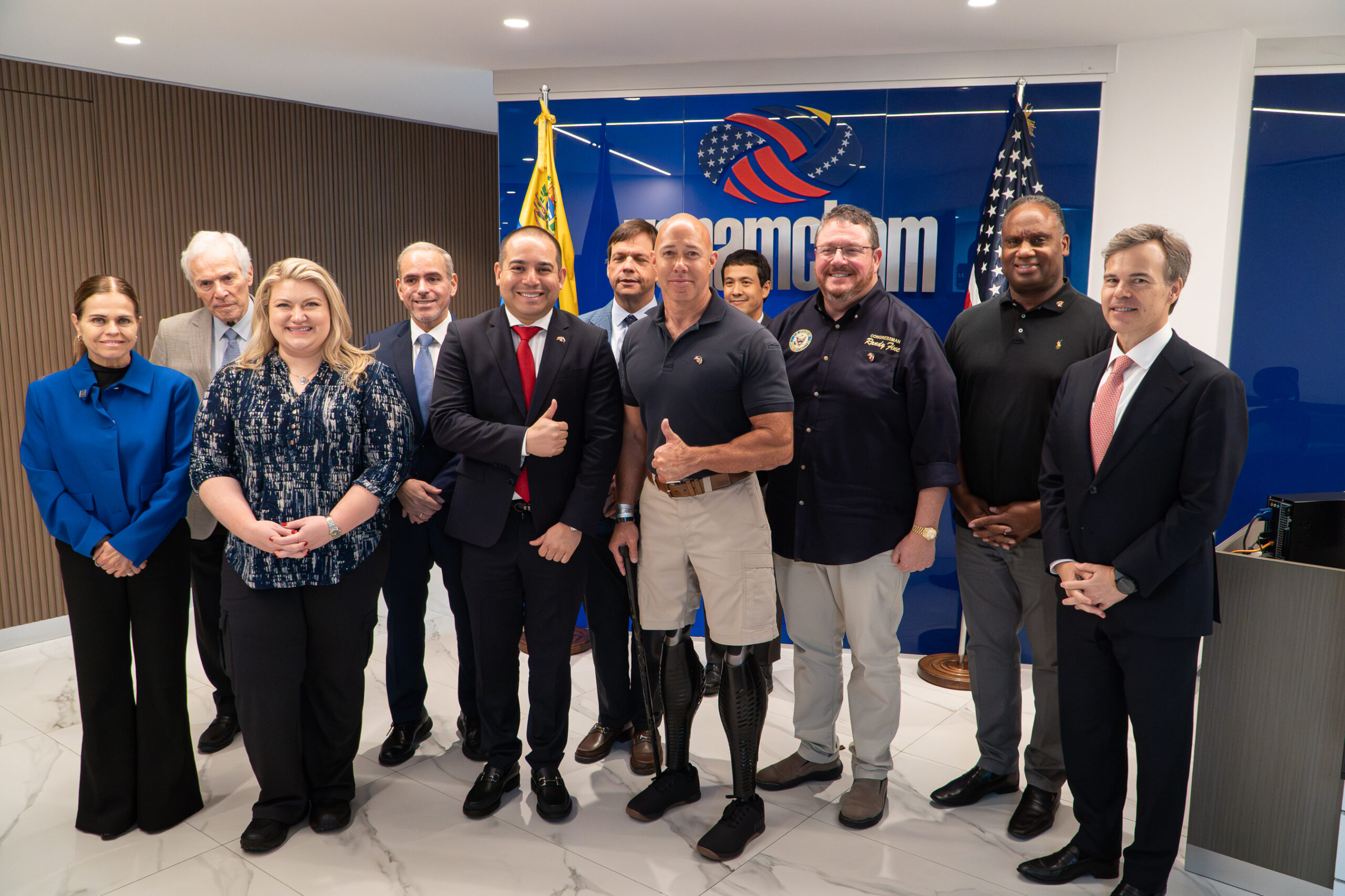 Venezuela y Estados Unidos avanzan en acuerdos comerciales tras reunión entre Venamcham y delegación legislativa
