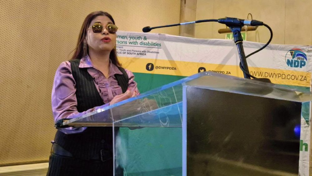 Blind Advocate Appointed as Acting Director General of Department of Women, Youth and Persons with Disabilities