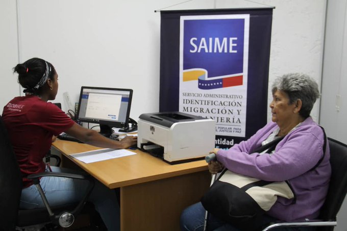 Saime reabre oficina en San Bernardino tras sismos