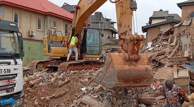 Two-Storey Building Collapses in Ogun State, Rescue Efforts Underway