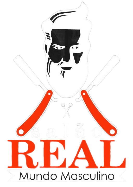 logo da barbearia salão real