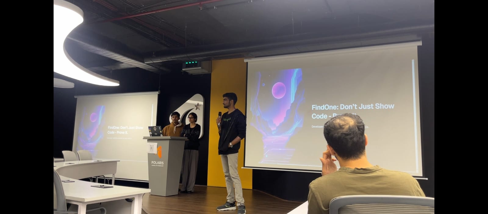 Mohit Joe at MLH Hack Days Bengaluru 2025 – Mohit Joe R at Major League Hacking × Google Gemini hackathon event