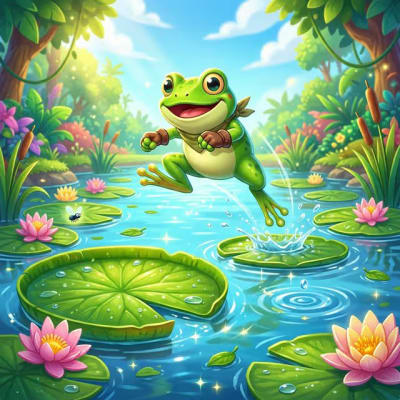 Happy Frog Jumper