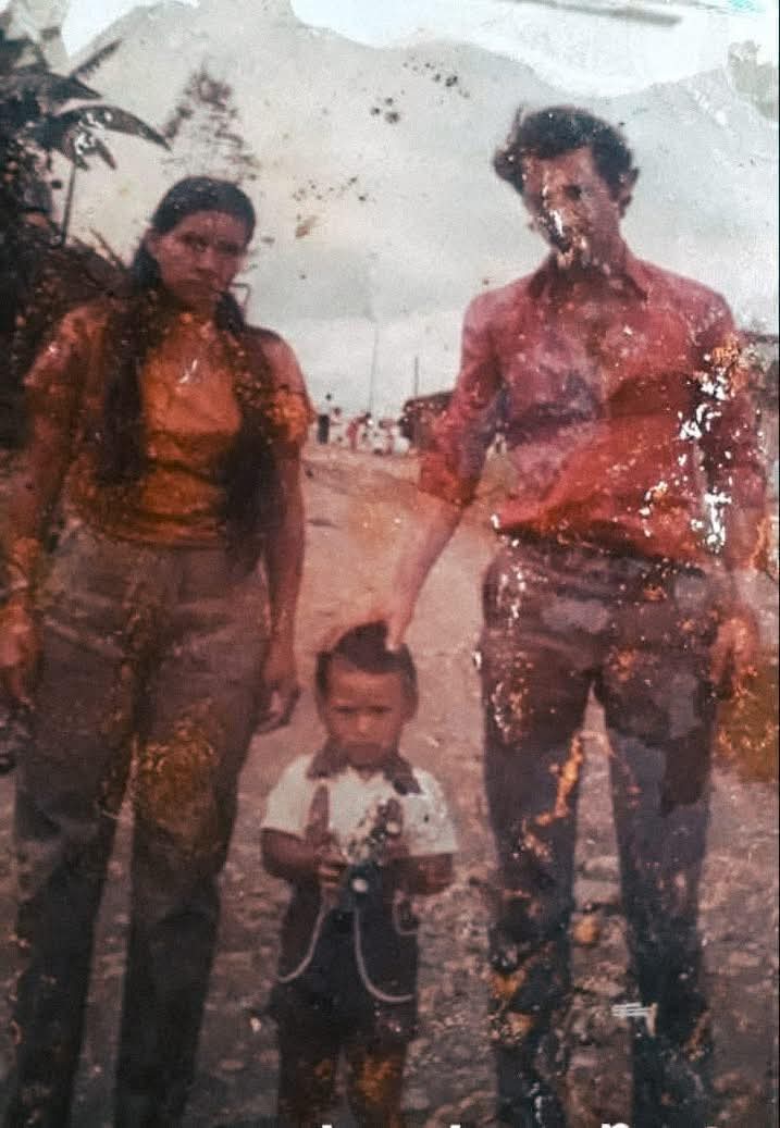 Imagen antes de restauración