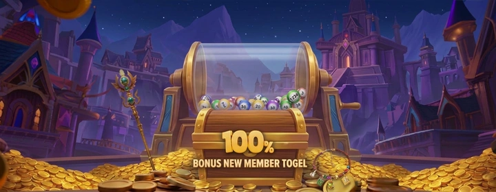 100% Bonus Member Baru
