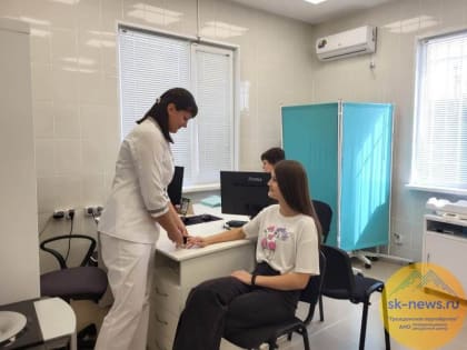 Более 700 пациентов обслужили в новом фельдшерско-акушерском пункте Родниковского