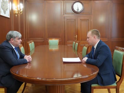 Казбек Коков встретился с новым главой Прохладненского района