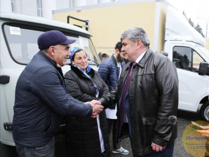 Новый санитарный автотранспорт получили учреждения здравоохранения Кабардино-Балкарии