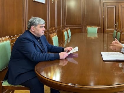 Встреча с министром сельского хозяйства КБР Хасаном Сижажевым