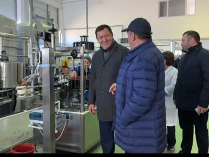 В Чегеме открылось новое предприятие по переработке фруктов