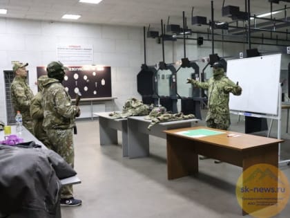 В Ставрополе в Центре имени Никиты Гусева начали обучать снайперов стрелкового подразделения