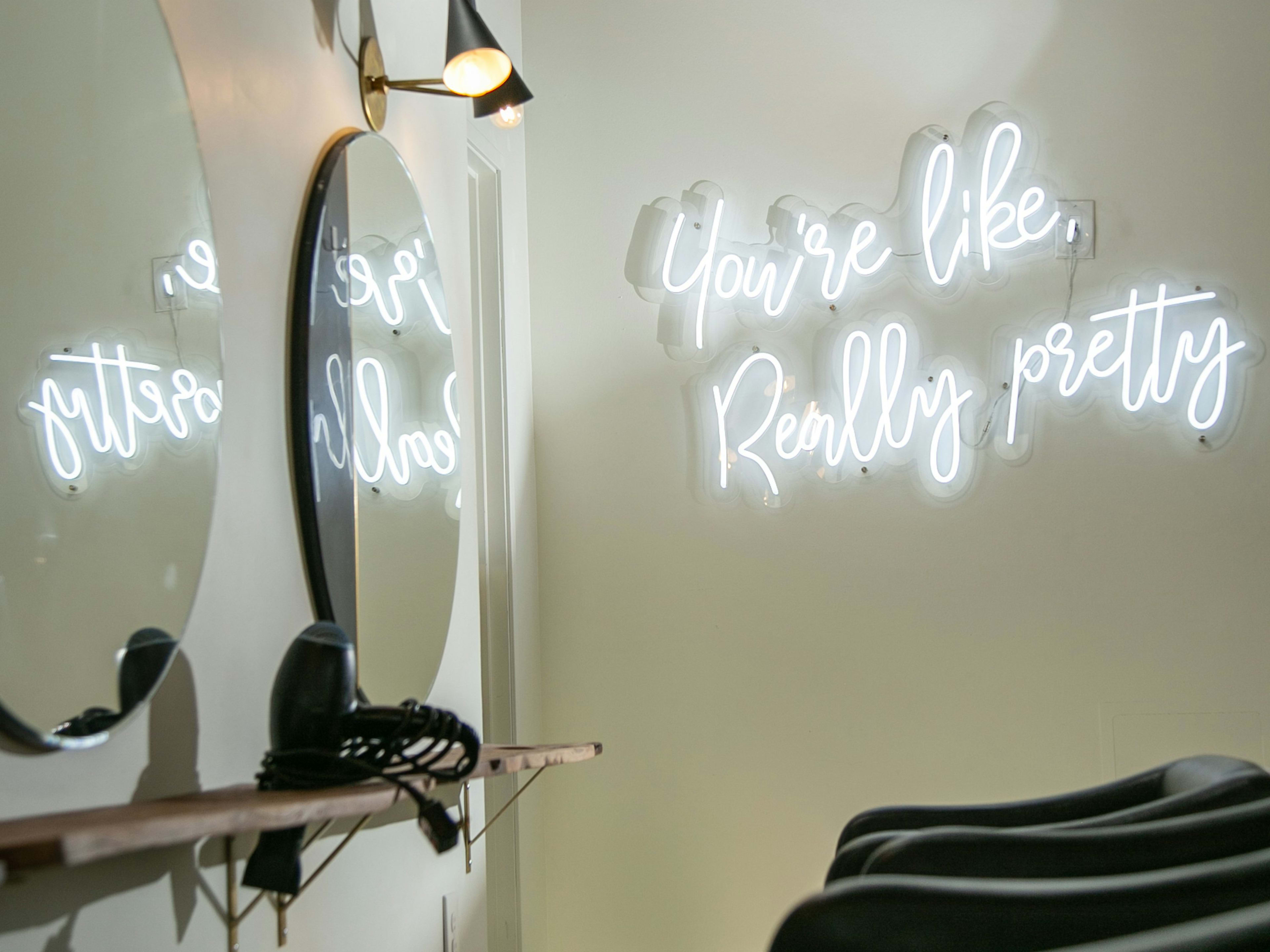 Salon stations and equipment