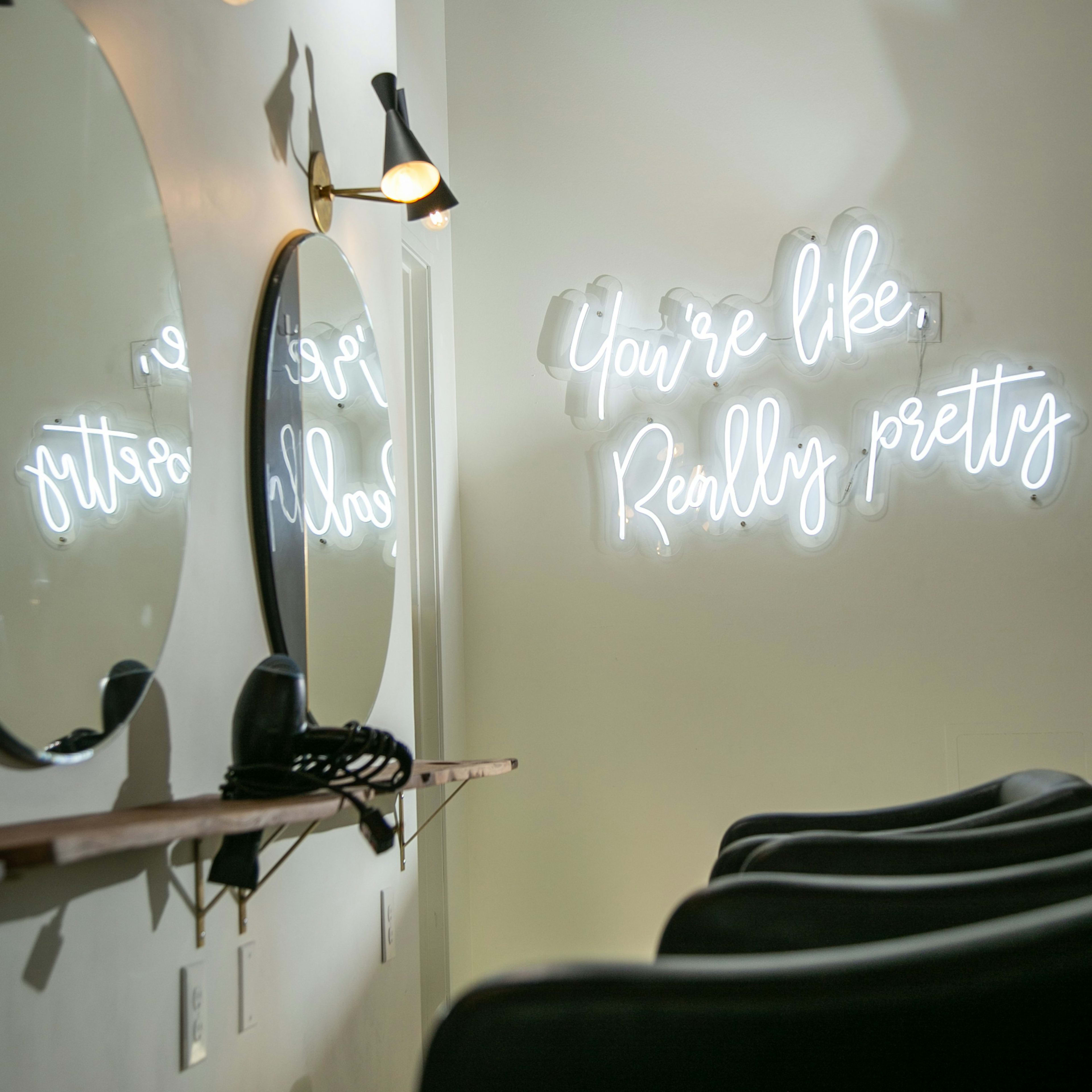 Salon stations and equipment