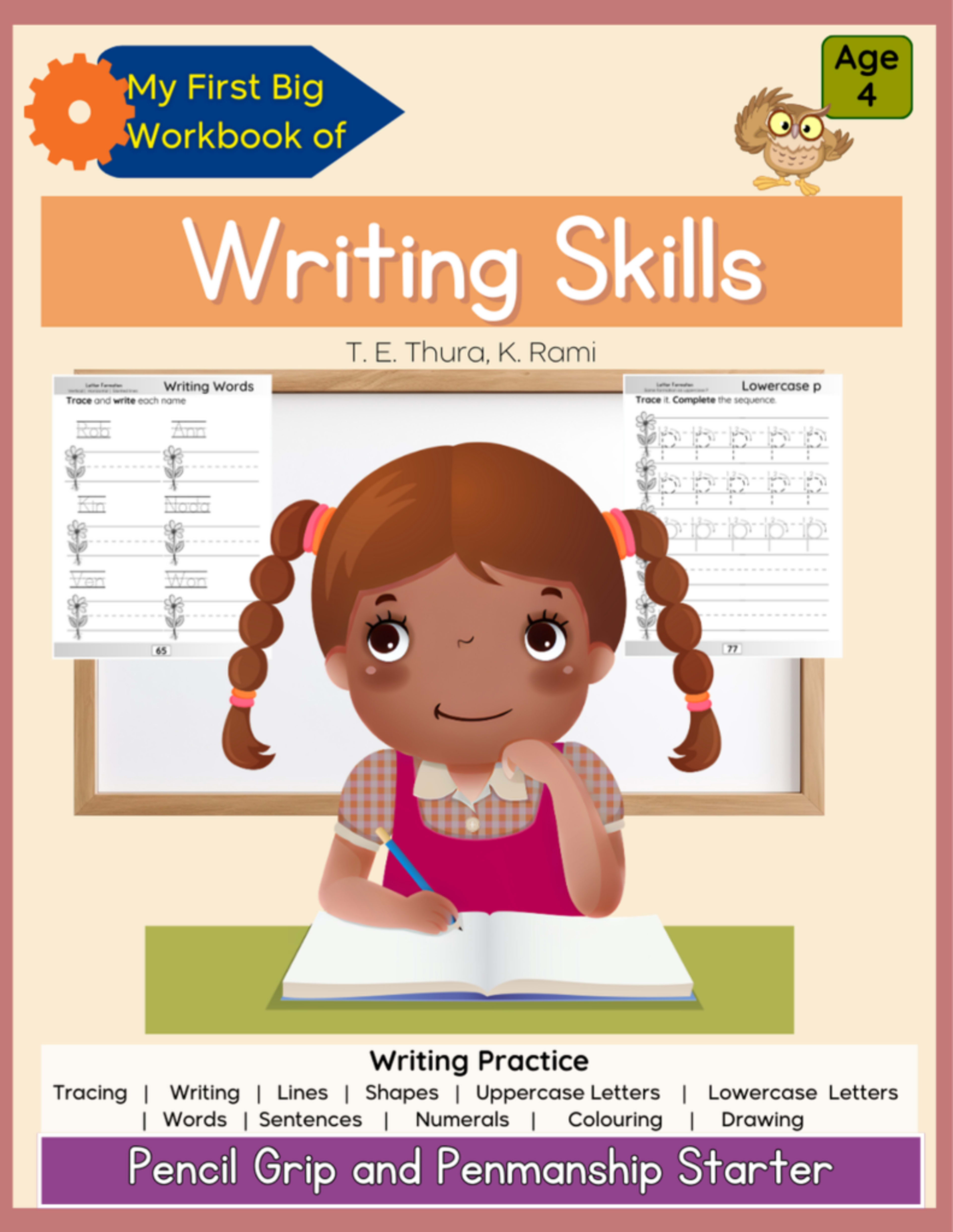 My First Big Workbook of Writing Skills - Age 4