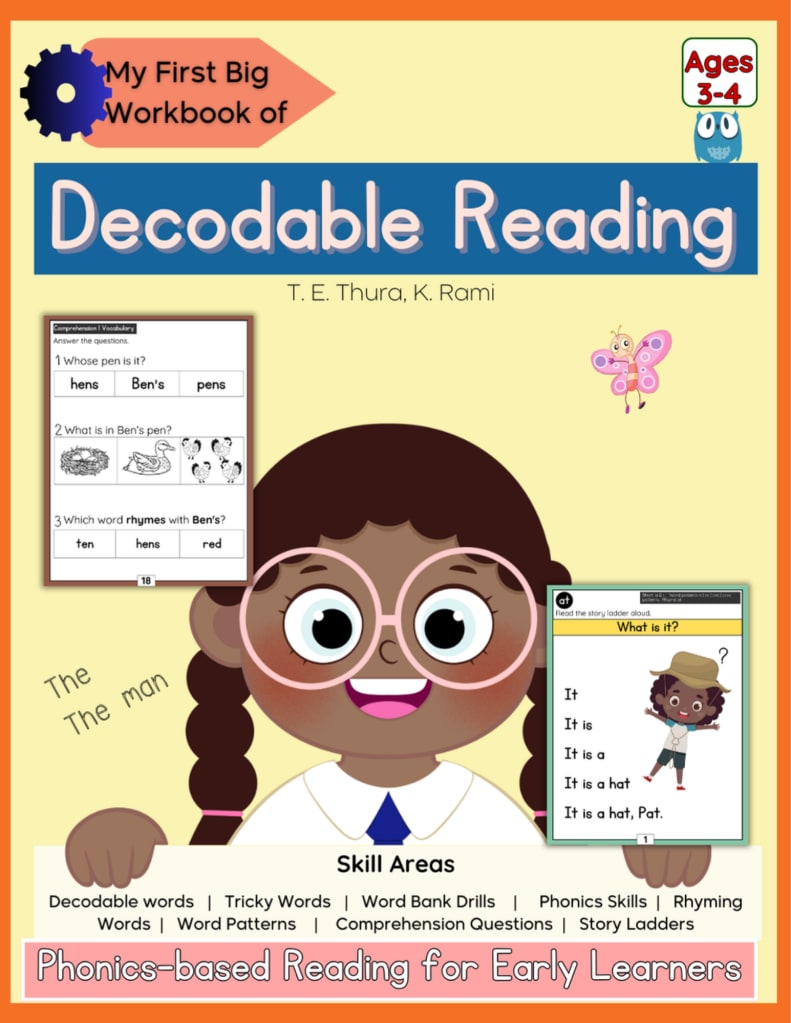 My First Big Workbook of Decodable Reading - Age 3–4 preview