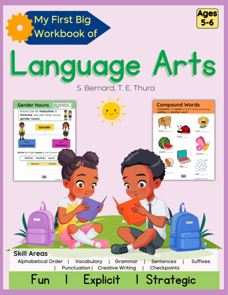My First Big Workbook Language Arts - Age 5-6