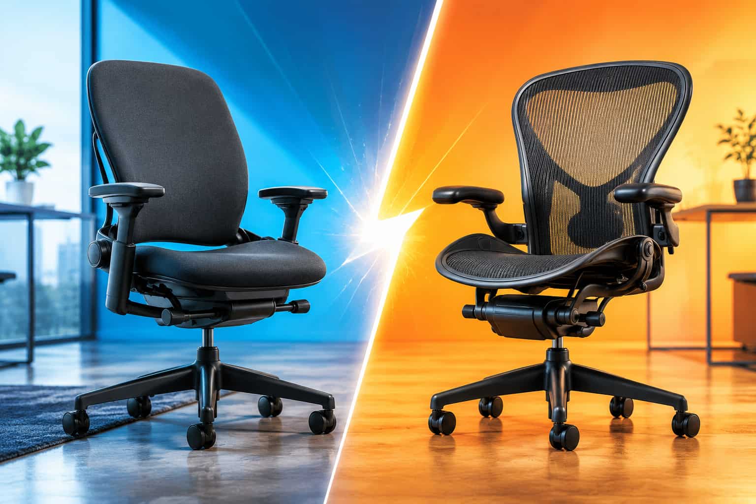 Steelcase Leap vs Herman Miller Aeron