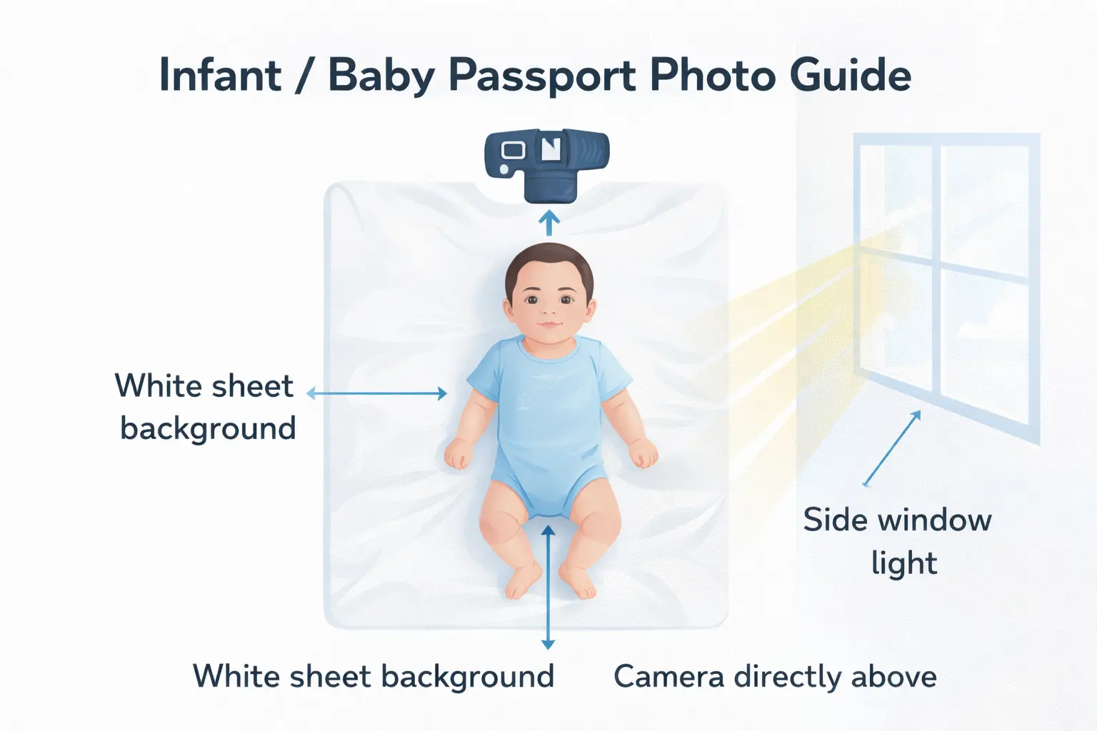 Newborn Passport Photo Requirements ds160 us visa