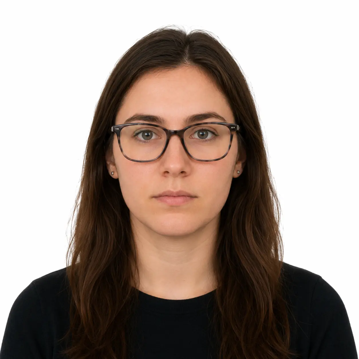 Glasses worn