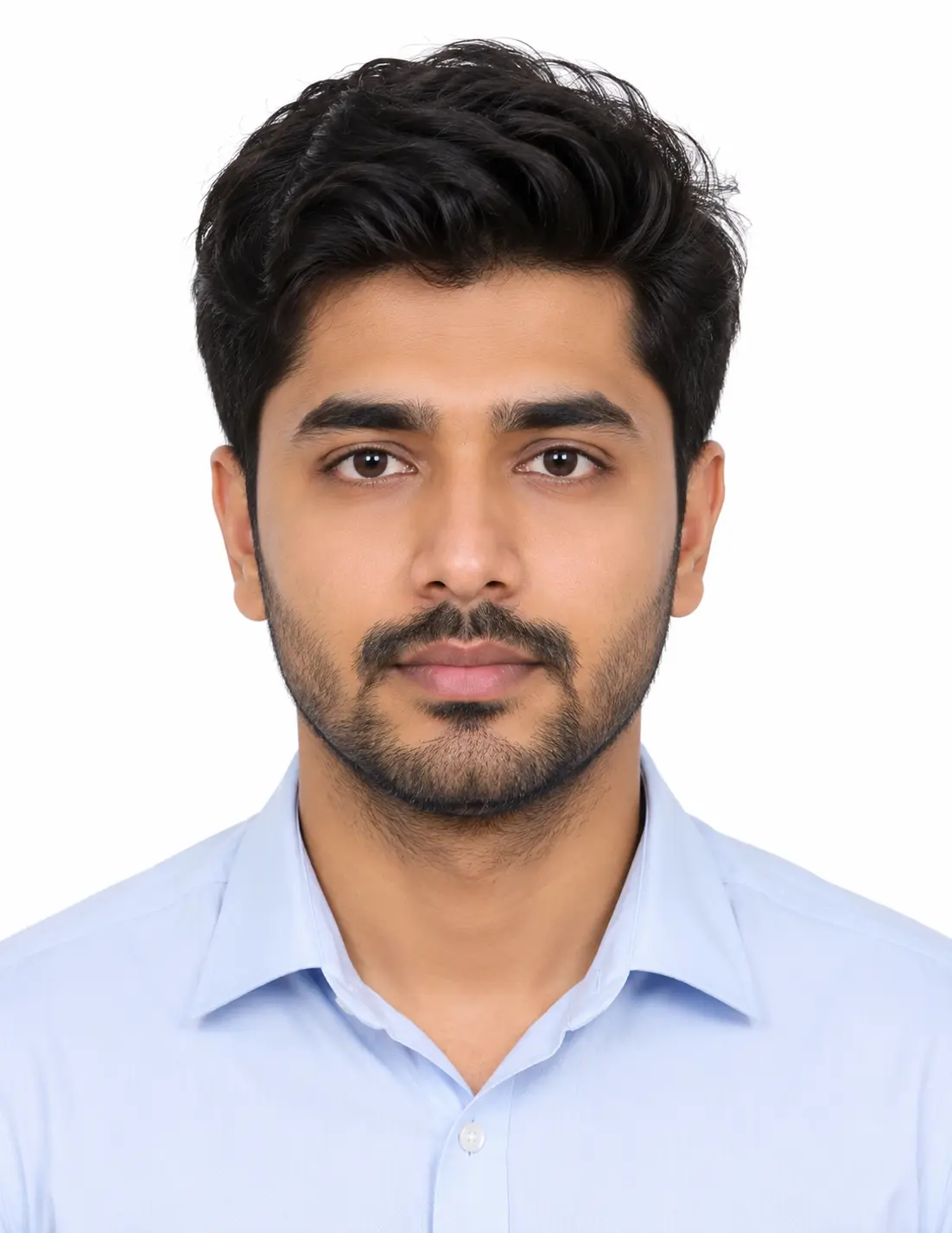 Original Indian man photo before processing