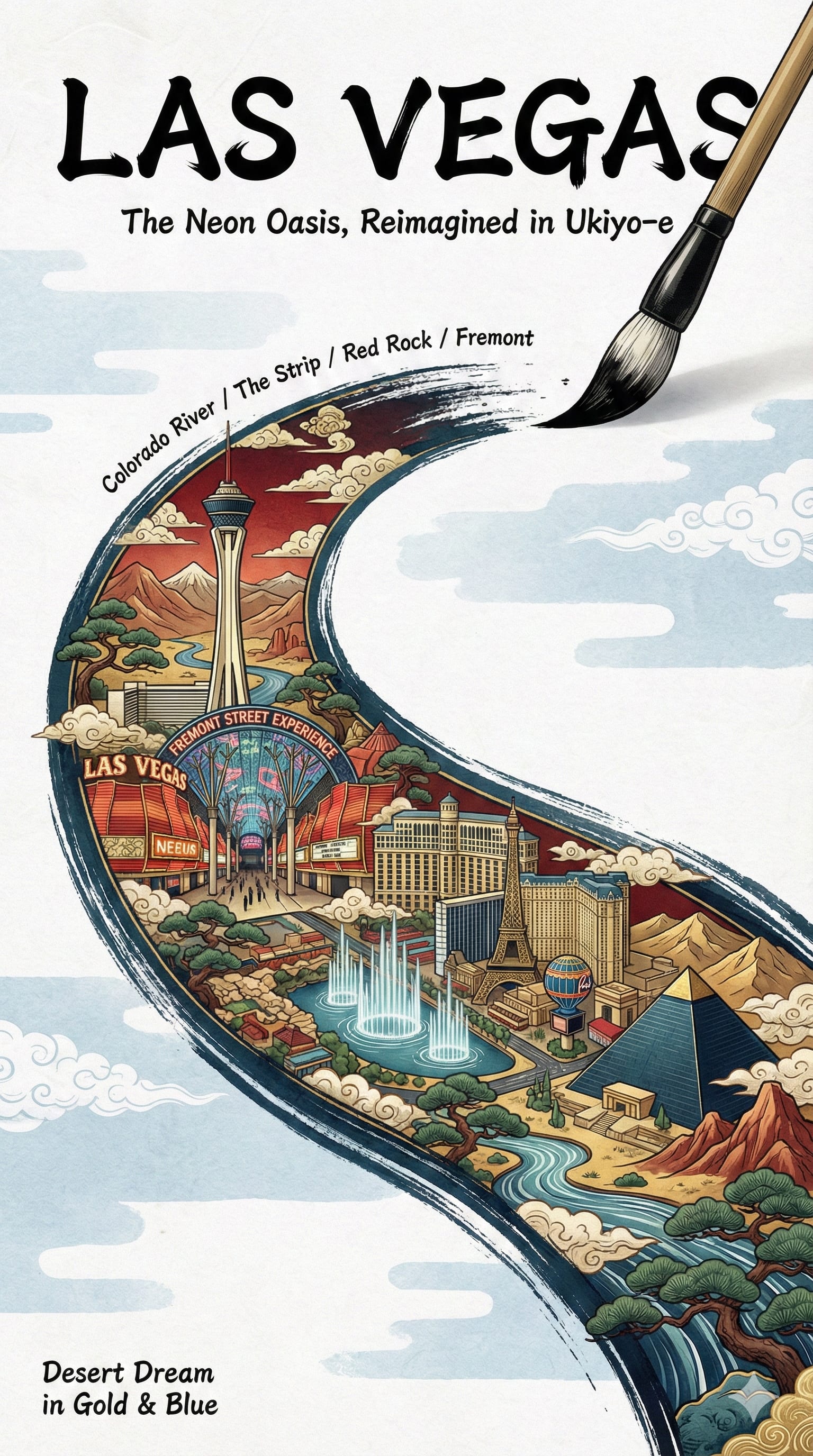 都市一瞥：笔触下的微缩城市